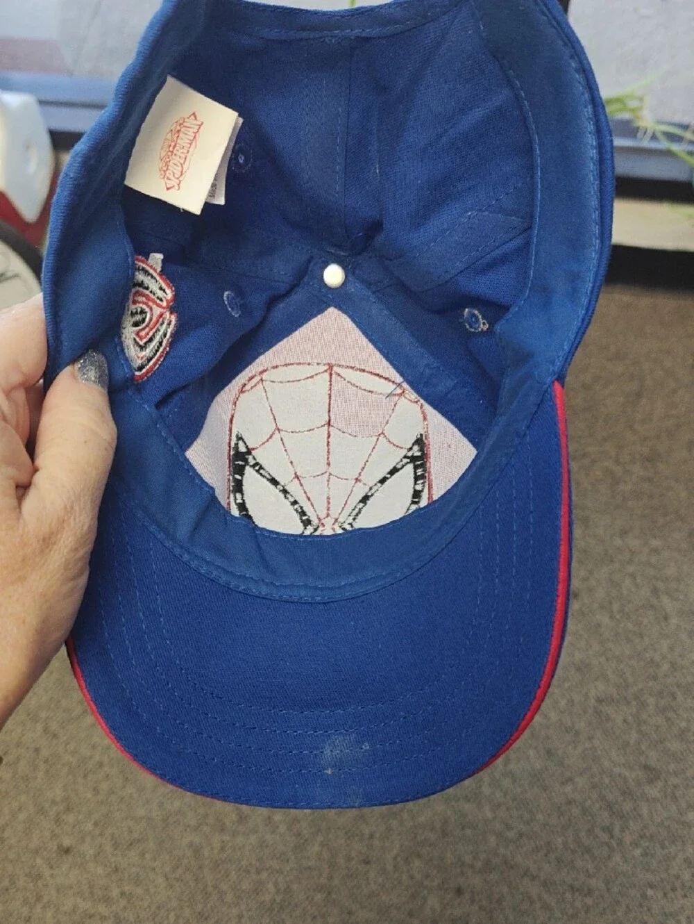 Spider-Man Red and Blue Kids Baseball Cap - Licensed Character Hat